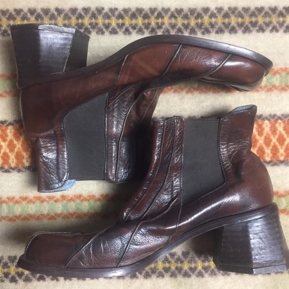 Shellys London Shoes - Vintage Shelly’s of London Leather Booties-38